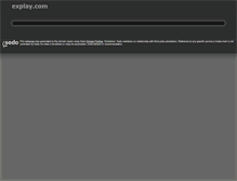 Tablet Screenshot of explay.com